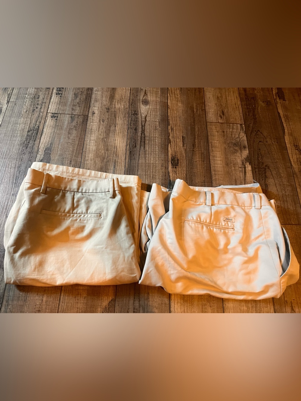 Dockers Men's Light Khaki Shorts Pair